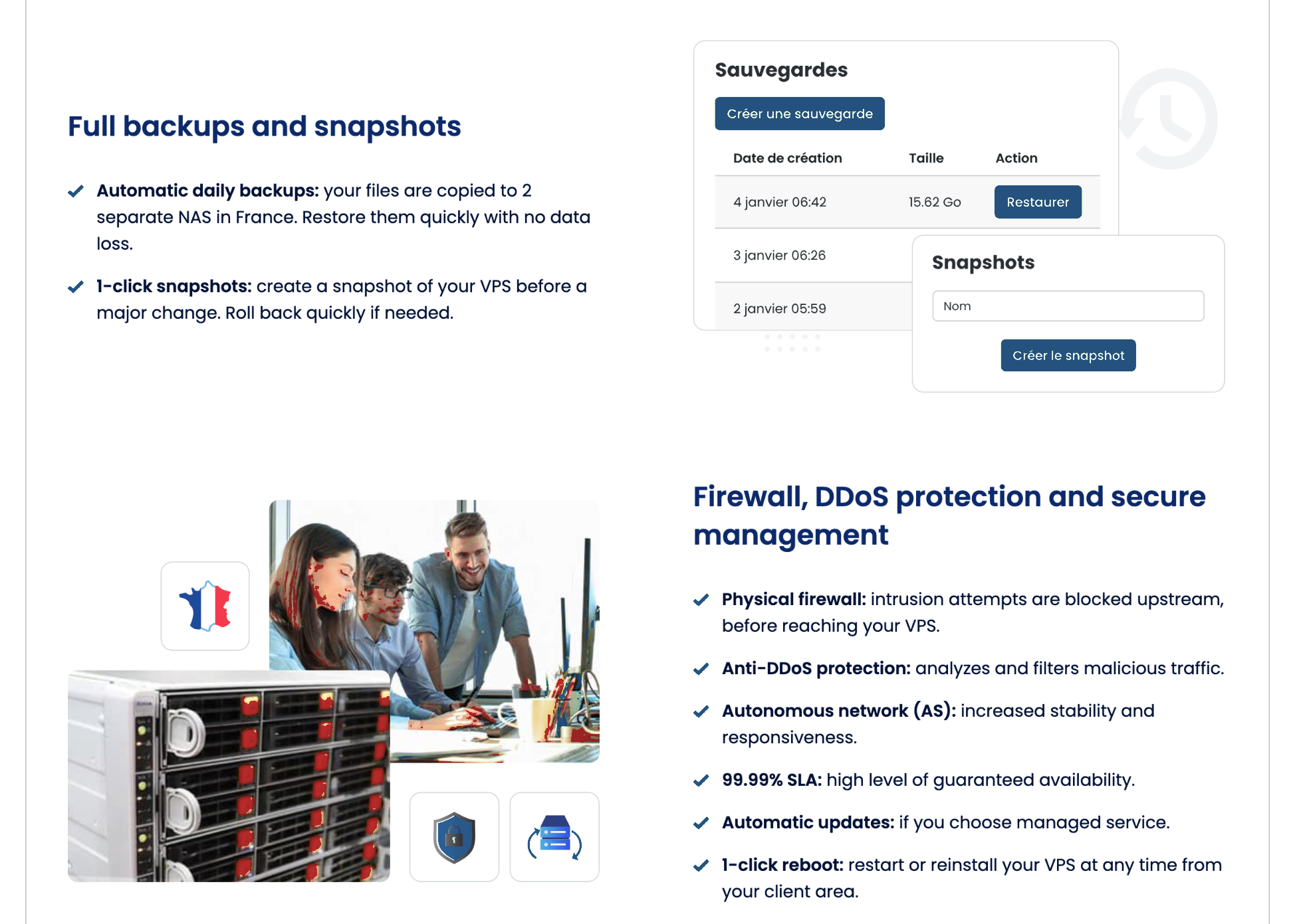 Secure VPS hosting